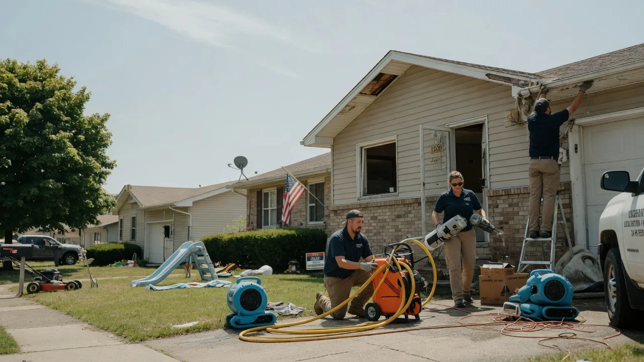 Water Damage Restoration in New Goshen, IN near me
